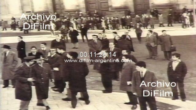 La Revolucion Argentina derroca al presidente Illia (sin sonido) 1966 смотреть онлайн