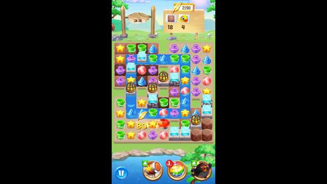 Angry Birds Match 3 | Levels 552 and 553 | Rovio Entertainment | AB Match смотреть онлайн