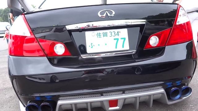 INFINITI M35 (NISSAN FUGA Y50) Custom car インフィニティM35 (日産フーガY50型) カスタムカー смотреть онлайн