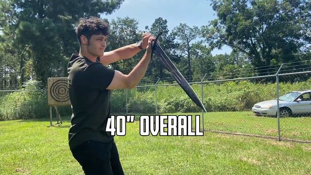 A Must-Have Sleek Tactical Sword - Honshu Historic Forge Single-Hand Sword смотреть онлайн