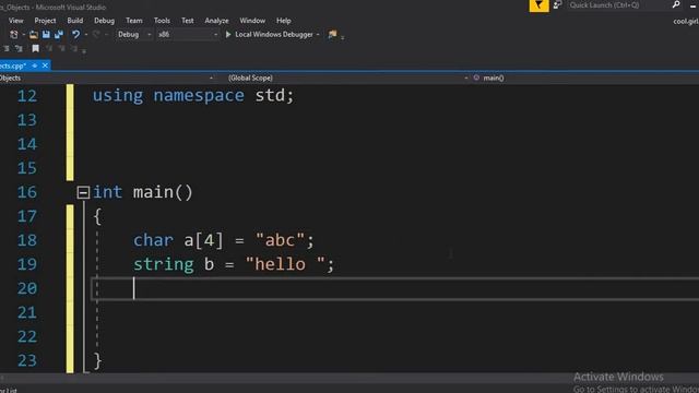 Strings vs char array смотреть онлайн
