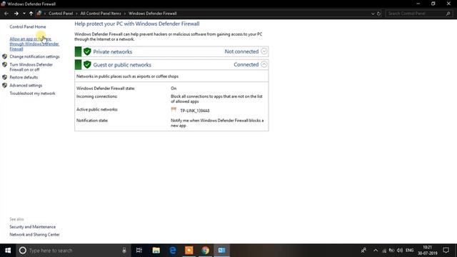 How to fix firewall blocking Internet Windows 10 ? | [Easy Fix] смотреть онлайн