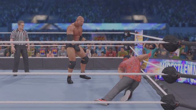 WWE 2K23 yang vs goldberg смотреть онлайн