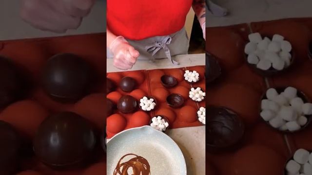 Шоколадные бомбочки с какао. Пробовали?? смотреть онлайн
