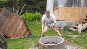 Установка колодезного люка своими руками