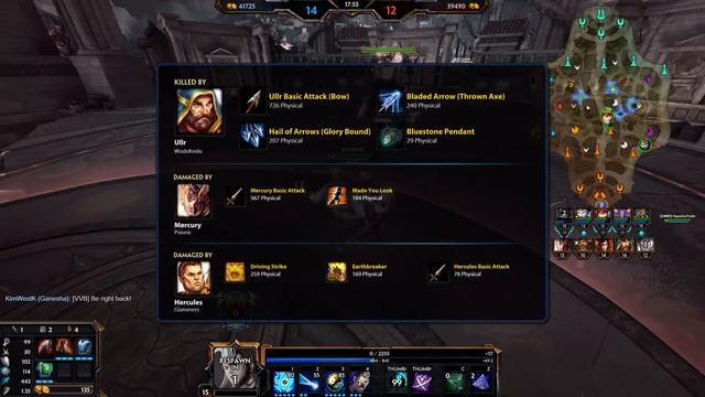 Erlang Solo Gameplay | Diamond 5 | Qin's Build! - SMITE Ranked Conquest смотреть онлайн