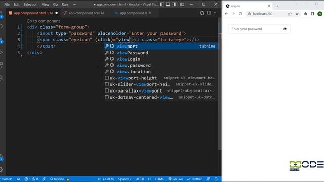 How To Create A Show or Hide Password Feature For Angular Forms смотреть онлайн