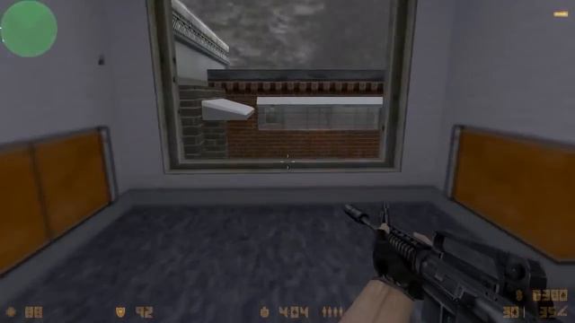 Counter-Strike v1.6 gameplay with Hard bots - Office - Counter-Terrorist смотреть онлайн