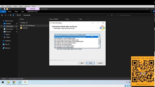 Instalasi Git di Windows 7/10 смотреть онлайн