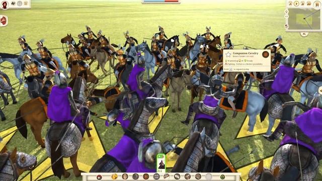 ROME TOTAL WAR REMASTERED: Cataphracts VS Companion Cavalry смотреть онлайн