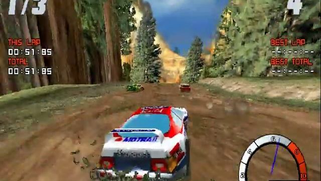 Screamer Rally on Matrox Mystique смотреть онлайн