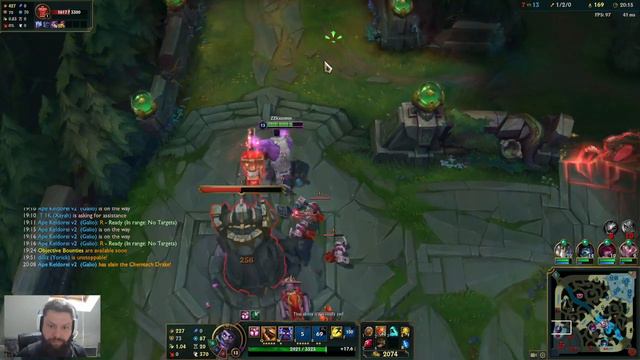 League of Legends Mundo vs Gwen - 10/5/3 GOLD3 смотреть онлайн