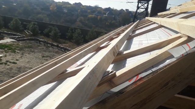 Гидроизоляция и обрешетка самому. смотреть онлайн