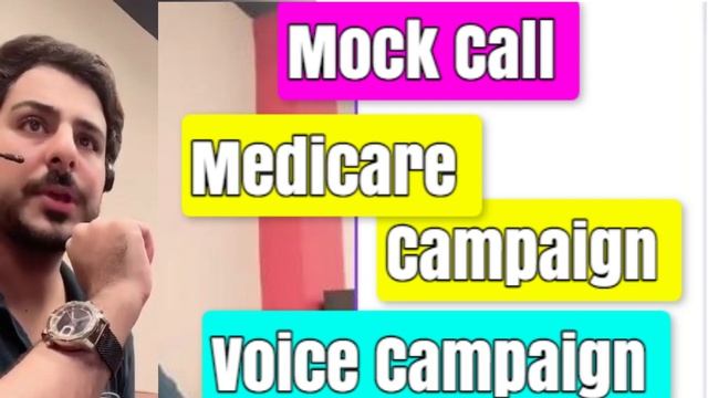 Medicare Insurance Mock call live // Voice Campaign // Call Center // #learnitaway смотреть онлайн
