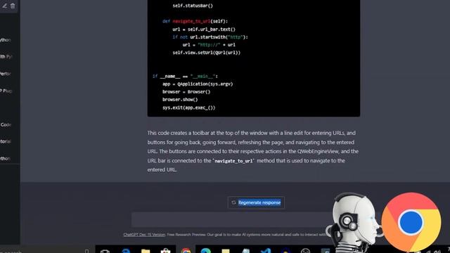 Build a Web Browser in just 2 mins #openai #chatgpt #webbrowser смотреть онлайн