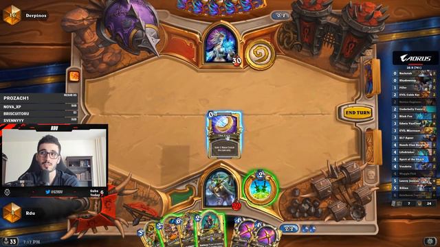 Getting stuck at RANK 4 LEGEND | Rise of Shadows Hearthstone смотреть онлайн