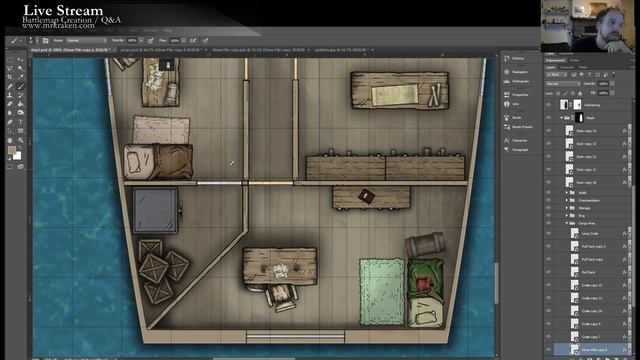 Live | Battlemap Creation | Dungeons & Dragons | DM Q&A смотреть онлайн
