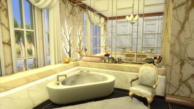 The Ward Den Mansion (No CC) | House Build (Stop Motion) | The Sims 4 | No CC смотреть онлайн