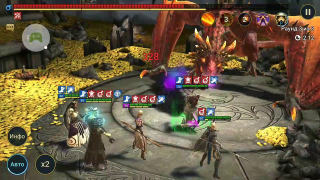 Путь Чемпиона! Покорение RAID Shadow Legends ! Дракон, Ледяной голем, принцип одевания героев, арен смотреть онлайн