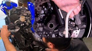 Honda CBR 1000rr - How To Change Brake Fluid (ABS)