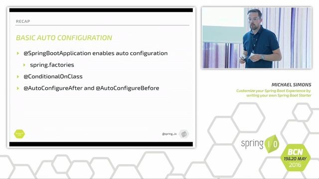 Customize your Spring Boot experience by writing your own Spring Boot starter - Michael Simons смотреть онлайн
