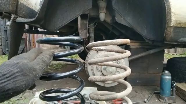 задние пружины шевроле нива на ниву 2121