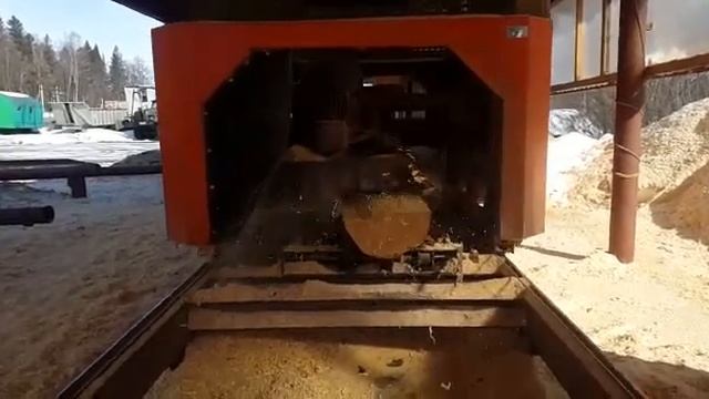 УДП2-550 Вудвер пилорама дисковая углопильная смотреть онлайн