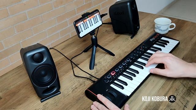 Daft Punk - Something About Us (GarageBand on iPhone) смотреть онлайн