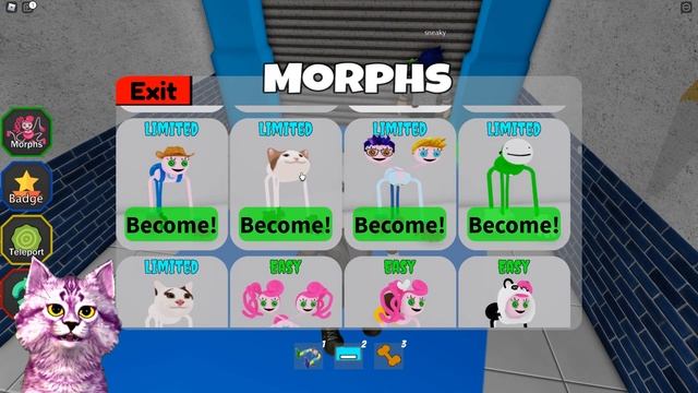 НАШЁЛ КРУТЫЕ МОРФЫ И СТАЛ МАМА ДЛИННЫЕ НОГИ В Роблокс Симулятор - Poppy Playtime 2 Roblox смотреть онлайн