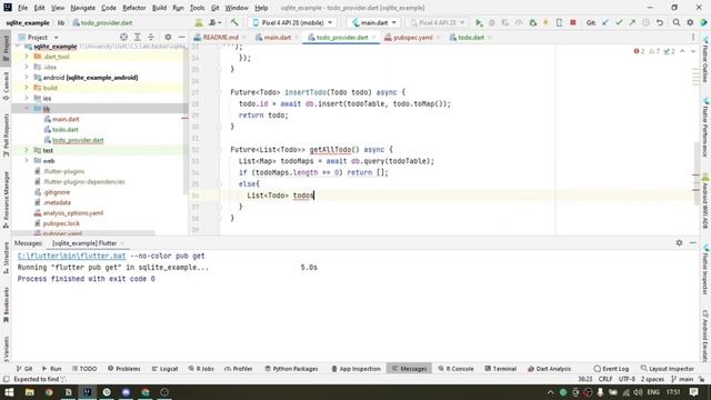 [ Flutter ] Todo App using SQLite - Integrating SQLite смотреть онлайн