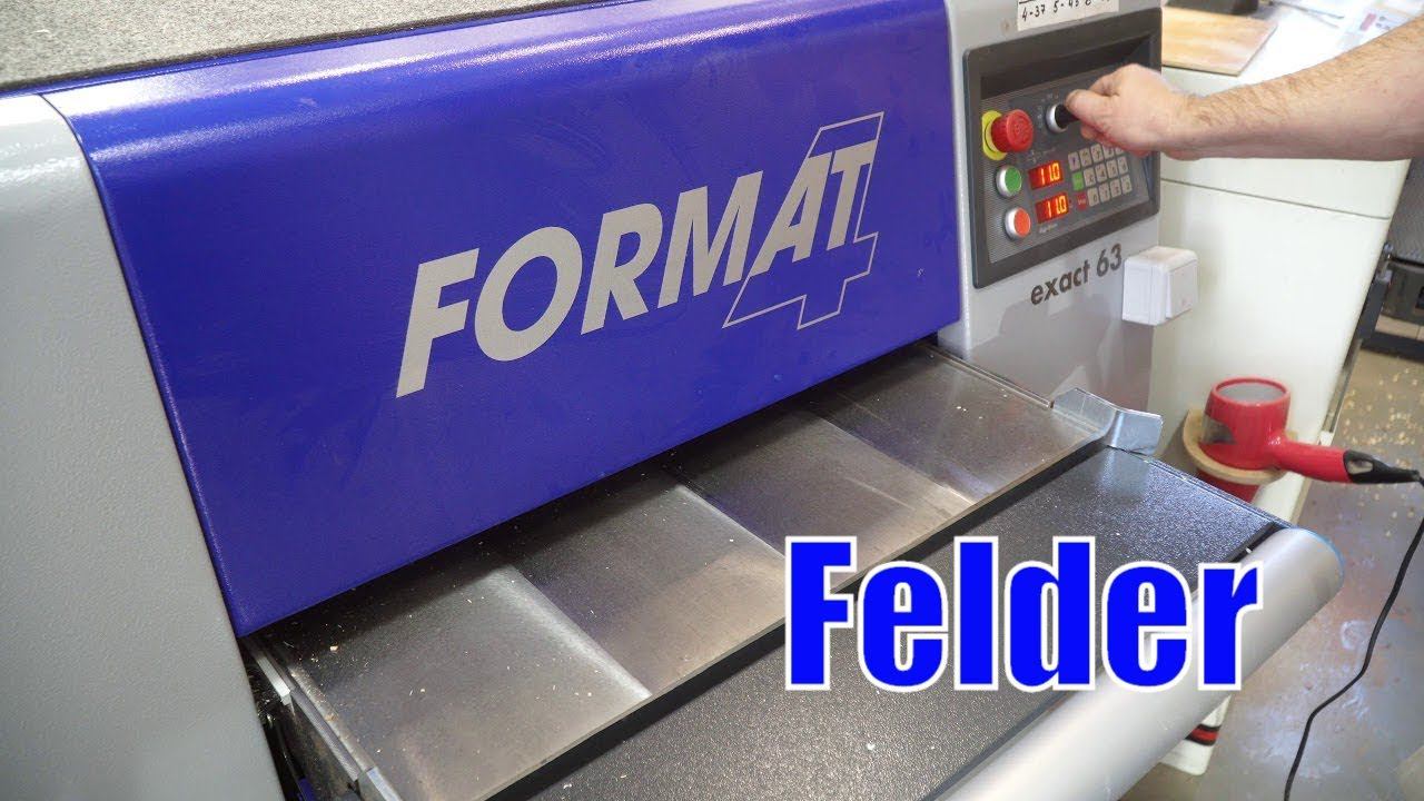 My new Felder planer: Format 4 exact 63 смотреть онлайн