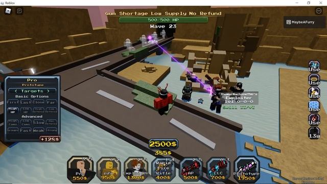 Solo Veteran Strategy | Pixel Gun Tower Defense | ROBLOX смотреть онлайн