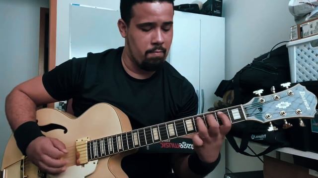 Isso dará certo? | Guitarra Ibanez AF 75 TDG IV | Captadores Gibson Classic 57" смотреть онлайн
