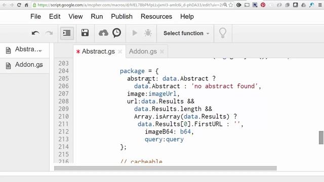 Google Apps Script - Adding abstracts to docs смотреть онлайн