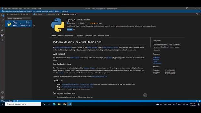 Instalación Visual Studio Code y configuración Variables de Entorno смотреть онлайн