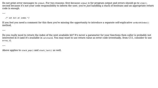 Minimal stack from unsigned int to track boolean values wtih bits (3 Solutions!!) смотреть онлайн