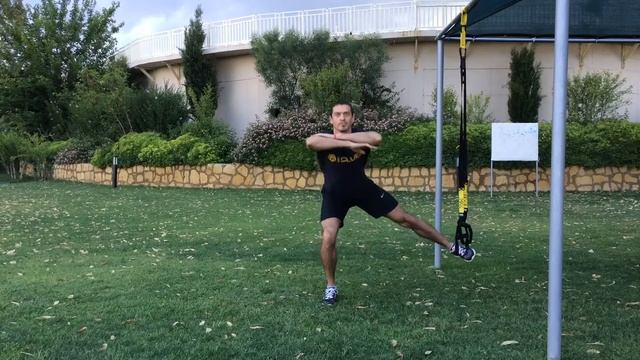 TRX тренировка ног . ( TRX training feet ) смотреть онлайн
