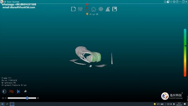 Shoe scan with thunk3d fishers handheld 3d scanner смотреть онлайн