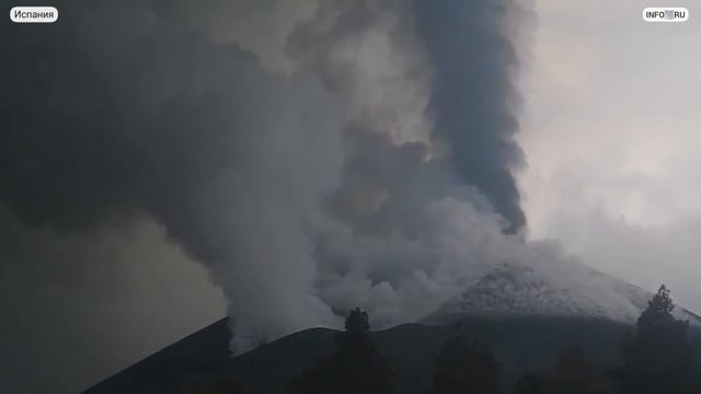 Новая информация! Извержение вулкана на Канарских островах. Кумбре-Вьеха, Ла Пальма, Испания сегодн смотреть онлайн