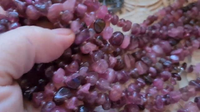 1094.Натуральные камни.Рубеллиты&алмазы.