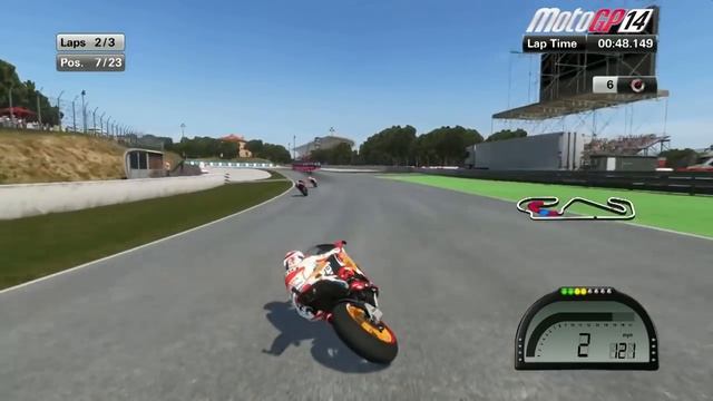 MotoGP 14 — игровой процесс смотреть онлайн