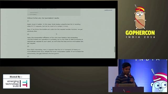Gophercon India 2016 - Lightning Talks смотреть онлайн