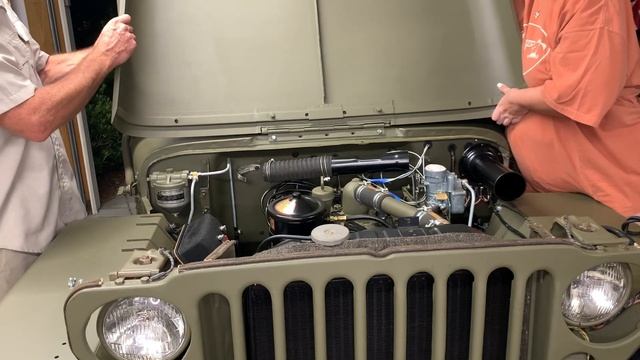 G503 Willys MB Ford GPW Hood And Windshield Installation смотреть онлайн