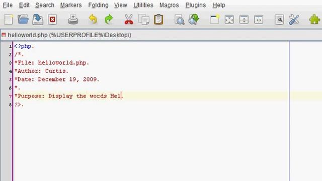 Learning the Basic's of PHP Programming - Tutorial 1 смотреть онлайн