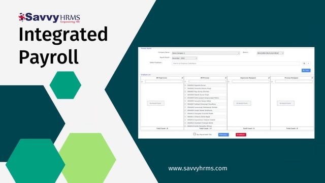 Now Run Payroll in just 3 easy steps | Savvy HRMS смотреть онлайн
