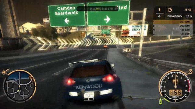 Need for Speed: Most Wanted ➤ ПРОХОЖДЕНИЕ НА 100% №4 ➤ Биг Лу. смотреть онлайн