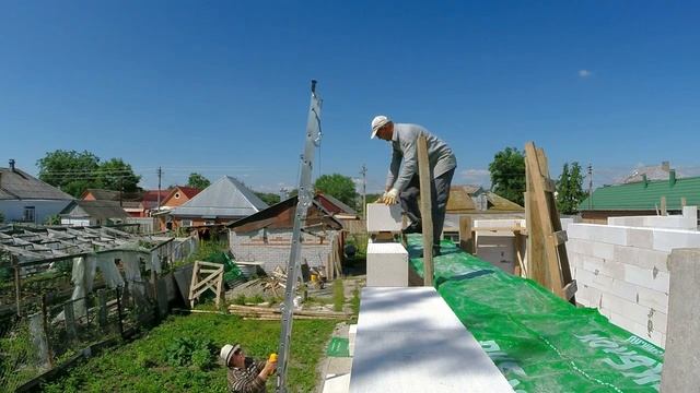 Строительные леса своими руками из досок | Десятый ряд | Дом с нуля смотреть онлайн