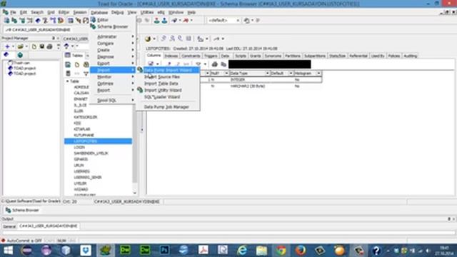 [HD] How the Excel *.xls file can imported into Oracle with TOAD смотреть онлайн