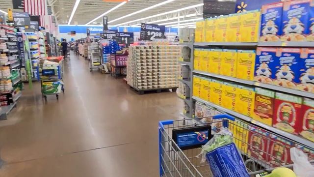 США Влог Шопинг в Walmart Сегодня мы в Super Walmart