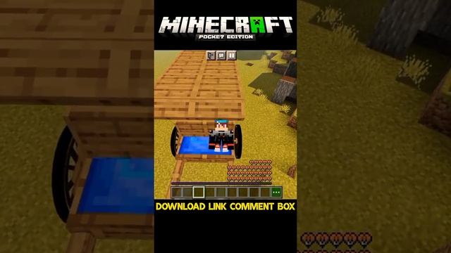 Minecraft horse cart mod part 2 #short #minecraftpe смотреть онлайн